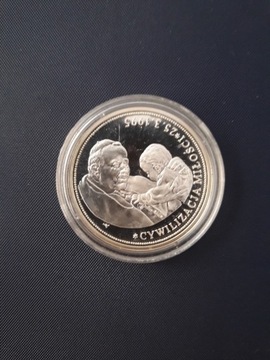 Moneta srebrna Jan Paweł II 
