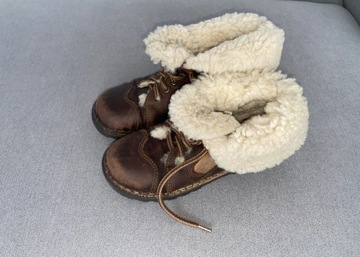 25 Bartek ciepłe zimowe buty buciki wełna owcza