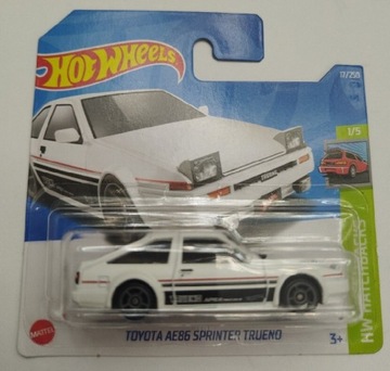 Hot wheels AE86 Sprinter Trueno 