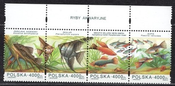Fi. 3357-60 Ryby akwaryjne (pasek z napisem)