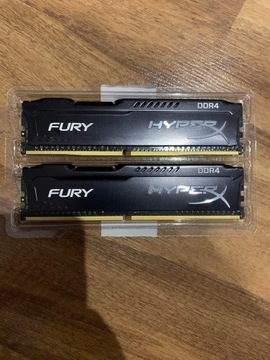 HyperX 8GB (1x8GB) 2666MHz CL16 Fury Black