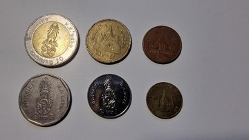 Zestaw monet Tajlandia