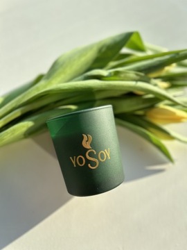 Świeca Sojowa yoSoy 200 ml w szkle handmade