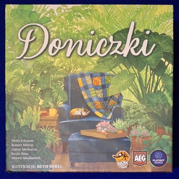 Doniczki - gra planszowa JAK NOWA