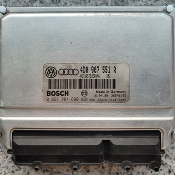 Komputer Silnika Audi 2,8L V6 4D0907551