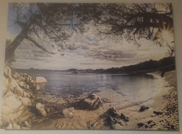 Obraz Canvas 85 x 113 cm Sardinia