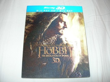 HOBBIT. PUSTKOWIE SMAUGA 4xBLU-RAY 3D+2D