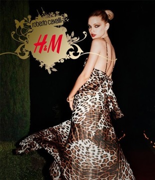 Roberto Cavalli pour H&M hm sukienka 36 studio 