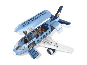 Lego Duplo 5595 jumbo jet samolot lotnisko