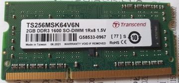 Sprzedam DDR3 2 GB