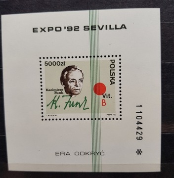 Blok EXPO 1992 Sewilla, Era Odkryć 