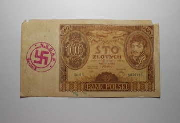 Stary banknot polski 100 złotych 1934 rzadki