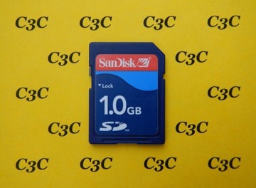 SD 1 GB ~~ SanDisk ~~ MADE IN CHINA