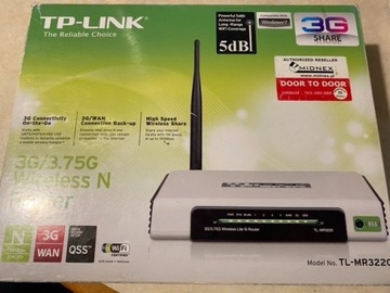 TL-MR3220 v1.1 3G/3.75G Wireless N 5dBi Router