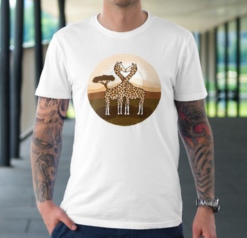 Unikatowa Koszulka Żyrafy 
