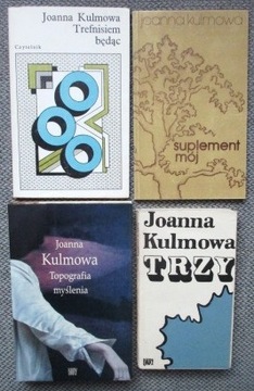 Joanna Kulmowa cztery książki proza i poezja