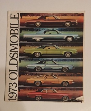 1973 Oldsmobile prospekt DUŻY katalog