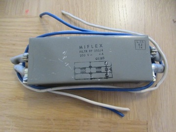 MIFLEX FP 250/4 filtr przeciwzakłóceniowy 250V 4A