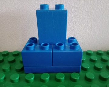 LEGO Duplo 4 granatowe klocki