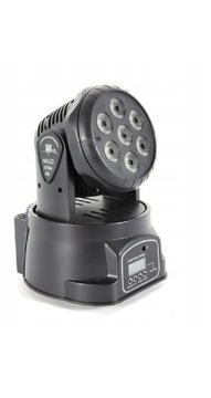 Reflektor ruchomy Mini Moving Head DMX-512