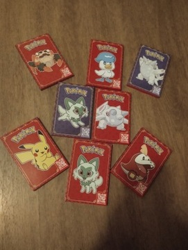 8 kompletów  kart Pokemon McDonald's 