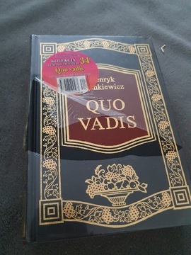 Quo Vadis ex libris nowa zafoliowana