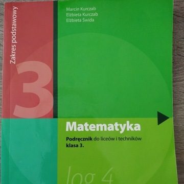 Matematyka Podręcznik do liceów i techników kl. 3