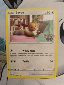 Karty Pokemon GO ( PGO 054) Eevee