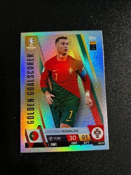 EURO 2024 TOPPS MATCH ATTAX GOLDEN GOALSCORER GG 9 CRISTIANO RONALDO