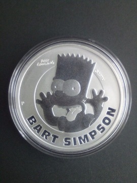 BART SIMPSON 1oz.Ag.