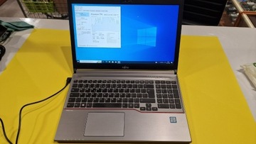 Fujitsu E756 FullHD 256SSD 8GB i5-6300U PIĘKNY