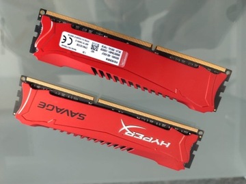 Pamięć HyperX Savage, DDR3, 16 GB, 1600MHz, CL9