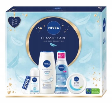 NIVEA Classic Care Zestaw prezentowy kosmetyków 5 