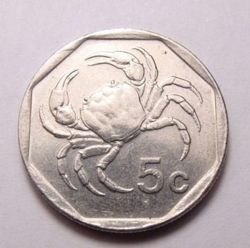 Malta 5 cent 1995