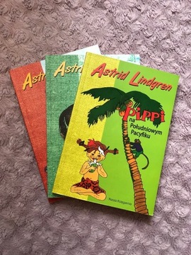 Pippi Pończoszanka Astrid Lindgren (3 książki)