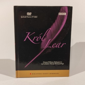 Król Lear, Teatr BBC, DVD+Książka
