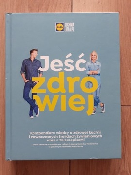 Książka kucharska "Jeść zdrowiej"