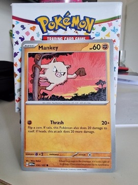 Karta Pokemon Mankey (MEW 056) 151 MEW