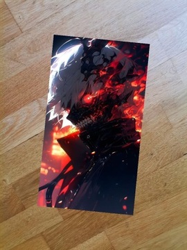 Plakat 21x29cm Tokyo Ghoul anime manga unikat