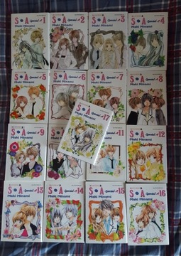 Special A tomy 1-17 komplet manga anime