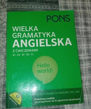 pons wielka gramatyka angielska