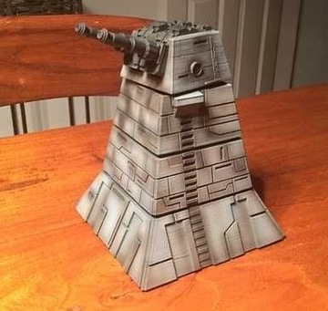 Turbo Laser Tower for Star Wars Legion+brelok