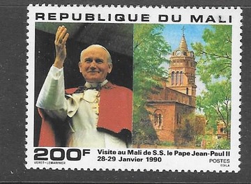 Jan Paweł II,,Mali,Wizyta