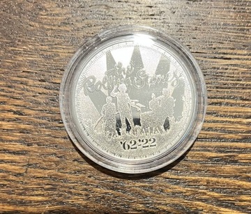 Rolling Stones 1 oz srebro 2022 Ideał