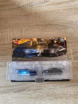 Hot Wheels Premium Dwupak Subarzu Lexus 