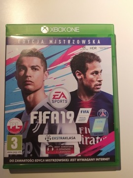 Fifa 19 edycja mistrzowska na xbox one