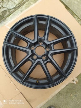 Felga anzio split black matt 17" 5x108