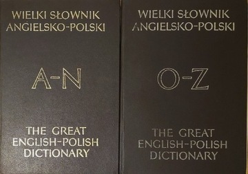 Wielki SŁownik Angielsko- Polski/Polsko- Angielski 4 tomy, Jan Stanislawski