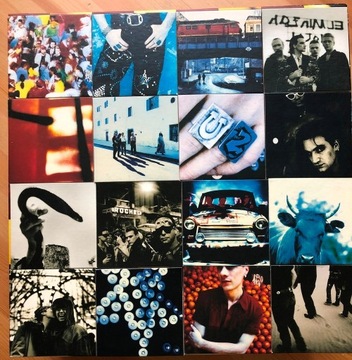 U2 Achtung Baby Uber Deluxe box + okulary "Fly"