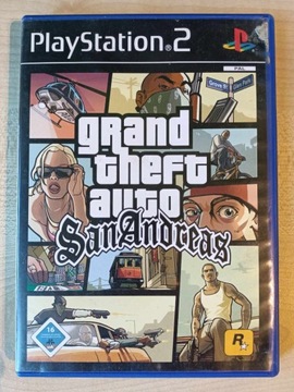 GTA San Andreas - PS2 PlayStation 2